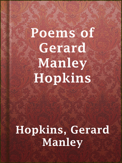 Title details for Poems of Gerard Manley Hopkins by Gerard Manley Hopkins - Wait list